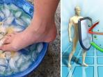 Rendam Kaki dalam Air Es Selama 15 Detik Tiap Malam, 4 Manfaat Kesehatan Ini Akan Anda Dapatkan