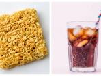 Suka Makan Mie Instan Bersama dengan Minuman Soda? Awas Ini Efek yang Terjadi di Tubuh