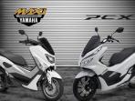 Harga Yamaha Nmax Naik 1.5 Juta, Gimana dengan PCX, Ini Daftar Skutik Bongsor Maret 2019