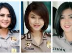Terlihat Cantik dengan Makeup Tipis, Ini Aturan Berdandan Para Polwan di Indonesia
