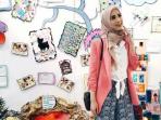Mantap Berhijab, Intip Penampilan Fanny Fabriana dengan Balutan Hijab Modis
