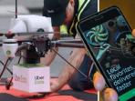 Uber Siap Antar Makanan Pakai Drone dengan Layanan Uber Eats, Keren Banget!
