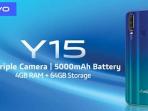 Harga Vivo Y15 di Indonesia, HP Terbaru yang Dibekali Fitur AI Triple Kamera dan Baterai Jumbo