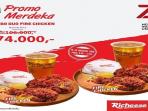 Promo Spesial Kemerdekaan 17 Agustus 2019 HUT RI ke-74, Gerai Burger King Hingga J.co