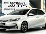 Corolla Altis Baru Pakai Platform TNGA, Siap Meluncur Siang Ini