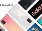 Resmi Rilis di Indonesia, Cek Spesifikasi Lengkap HP Samsung A51 dan A71, Harganya?