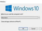 Tanpa Touchpad dan Mouse, Begini Cara Mudah Mematikan PC Windows 10 dengan Menu di Keyboard
