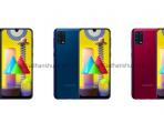 Desain Samsung Galaxy M31 Bocor, Ada 3 Warna, Intip Tampilannya dari Berbagai Sisi 
