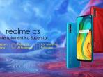 Resmi Rilis, Cek Spesifikasi Lengkap HP Realme C3 Harga Rp 1 Jutaan