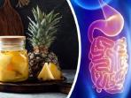 Cepat Turunkan Berat Badan, Simak 4 Manfaat Kesehatan Rutin Minum Rendaman Nanas dan Air Hangat Tiap Hari