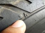 Ini Fungsi Segitiga di Dinding Ban Mobil yang Jarang Diketahui