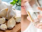 Iseng Minum Rendaman Air Bawang Putih Tiap Pagi, Pria Ini Dapatkan Khasiat Luar Biasa