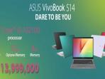  Terinsipirasi dari Perilaku Millenials, Asus Luncurkan Laptop VivoBook S14 dengan 4 Pilihan Warna