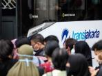 Masa PSBB Transisi: Berikut Protokol bagi Penumpang Bus Transjakarta