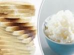 Sama Sumber Karbohidrat, Sebenarnya Lebih Sehat Nasi atau Roti? Simak Penjelasannya Yuk
