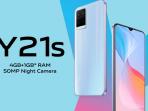 Dibanderol Rp 2 Jutaan, Cek Spesifikasi HP Vivo Y21s Dibekali Kamera 50MP