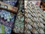 Dianggap Tak Berharga, Seniman Menyulap Uang Kertas Venezuela Lama Jadi Kerajinan Tangan