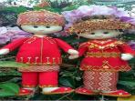 Intip Uniknya Kerajinan Boneka Pengantin Khas Belitung Berbahan Kain Flanel