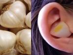 Rasakan Manfaat Kesehatan Ajaib Letakkan Bawang Putih di Telinga, Coba Deh