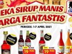 Promo Terbaru Superindo, Diskon Aneka Sirup untuk Persiapan Ramadhan Nanti