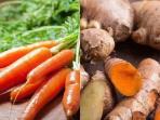 Simak Yuk, Begini Cara Mudah Atasi Kolesterol Tinggi dengan Wortel dan Jahe