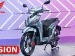 Cek Harga dan Spesifikasi Honda Vision 110 Mesin Mirip All New BeAT Tapi Bagasi Luas