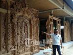 Kerajinan Ukir Pintu Gebyok Khas Bali Diminati Hingga Jerman