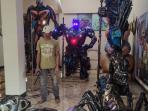 Peluang Usaha Baru, Kreasi Replika Robot dari Motor Bekas yang Bernilai Jual Tinggi