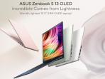 Laptop Slim Asus ZenBook S13 OLED Meluncur di Indonesia, Cek Spesifikasi dan Harganya