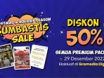 Diskon 50 Persen Semua Buku di Gramedia, Ini Cara Beli di Gramedia.com, Shopee dan Tokopedia