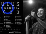 Inilah Daftar Harga Tiket dan Jadwal Konser Tulus Tur Manusia 2023
