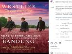 Mulai Dibuka Hari Ini, Yuk Simak Cara Beli Tiket Konser Westlife: The Wild Dreams Tour di Bandung