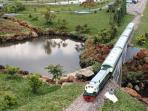 Usaha Kerajinan Miniatur Diorama dan Kereta Api Laris Hingga Mancanegara