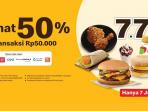 Promo McDonald's Spesial 7.7 Diskon Sampai 50 Persen Hanya Hari Ini