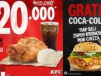 Lagi Viral, Inilah Cara Dapat Promo Ayam KFC Super Besar Cuma Rp 20 Ribu