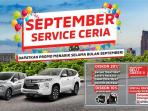 Simak Yuk, Promo September Service Ceria dari Mitsubishi