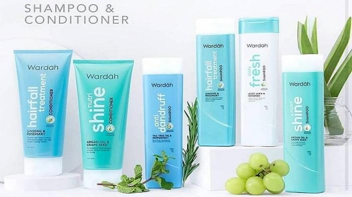 Wardah Shampoo and Conditioner. (Wardah)