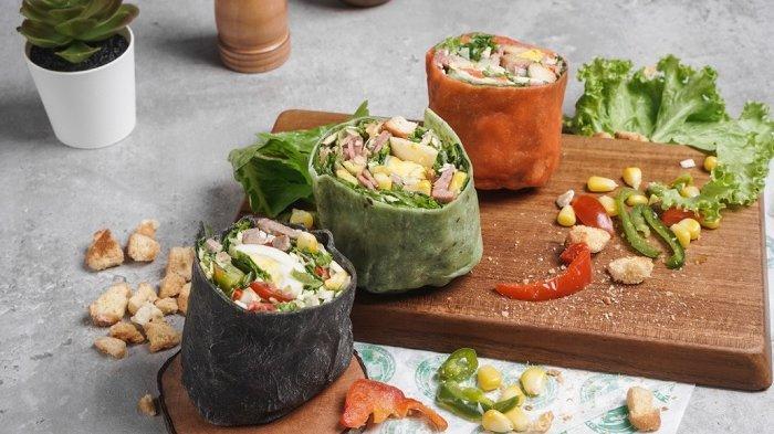 Gambar Wrap Salad (Tribunnews.com) 