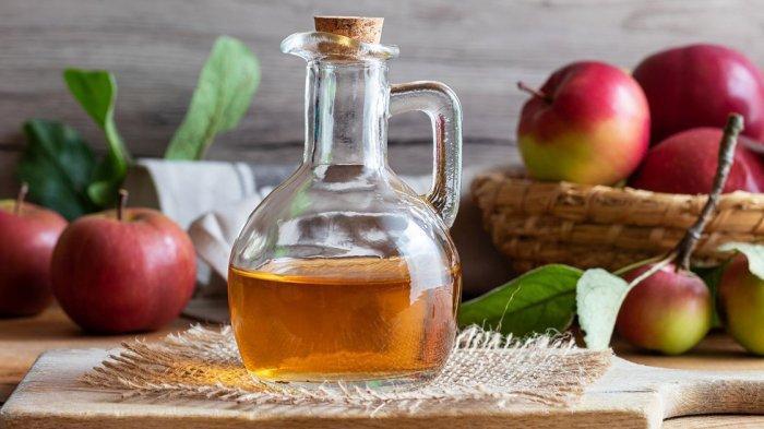 Gambar sari cuka apel (TribunJabar.id) 