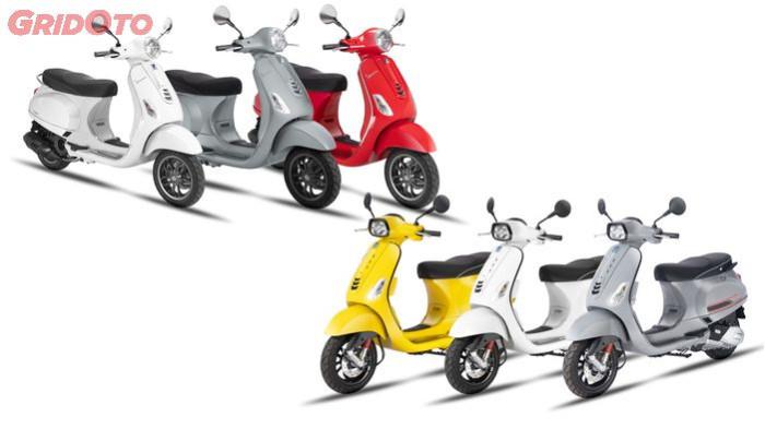 kolase vespa.co.id | piihan warna Vespa LX 125 i-get dan Vespa S 125 i-get