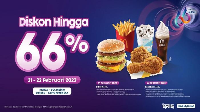 Deretan Promo Makanan Dan Minuman Spesial HUT Ke-66 BCA, Ada Starbucks ...