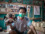 Tembus Hingga Korea Selatan, Intip Produk Kerajinan Topeng Kayu Asal Wonogiri