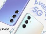 Samsung Galaxy A34 5G Resmi Meluncur di Indonesia, Cek Harga dan Spesifikasinya