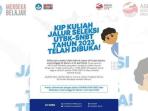 Segera Daftar KIP Kuliah Jalur UTBK SNBT 2023, Simak Besaran, Syarat, dan Tahapan Pendaftarannya