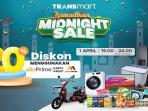 Banjir Diskon Semua Produk di Transmart Midnight Sale, Mulai 1-30 April 2023