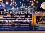 Cek Harga, Link dan Cara Beli Tiket Festival Lampion Waisak di Borobudur 2023