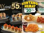 Deretan Promo Makanan dan Minuman Spesial 5.5, Ada McDonalds hingga Sushi Hiro