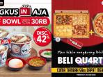 Daftar Promo Makanan di Richeese, Yoshinoya hingga Pizza Hut per Juni 2023