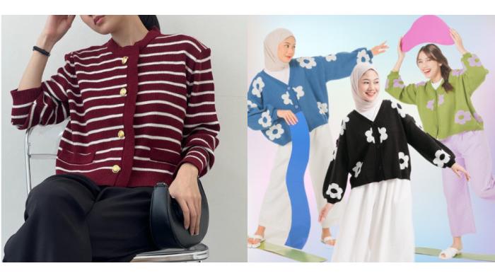 5 Rekomendasi Cardigan Rajut Korean Style dari Produk Lokal 
