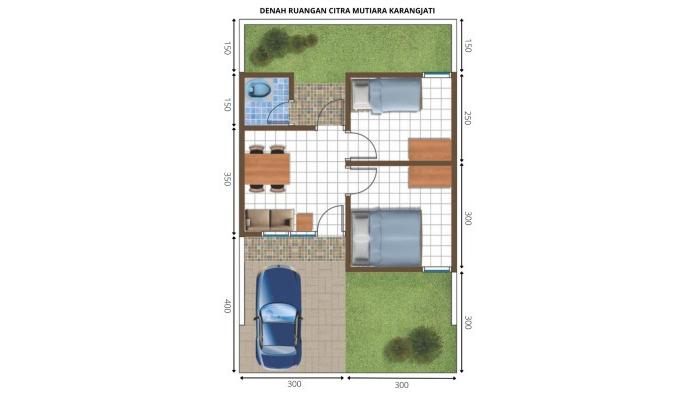 Desain rumah di Kalimaya Cluster | SiKumbang